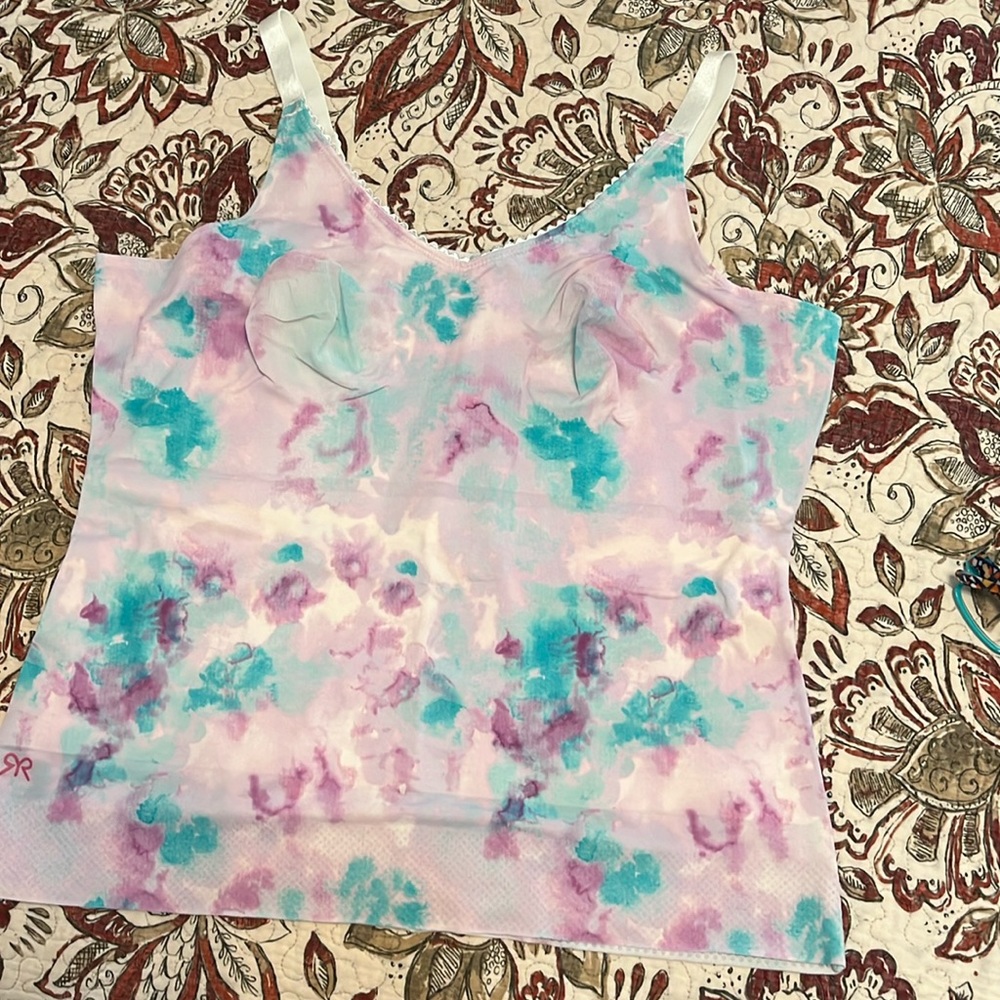 Ruby Ribbon Purple and Blue Intimates Bra